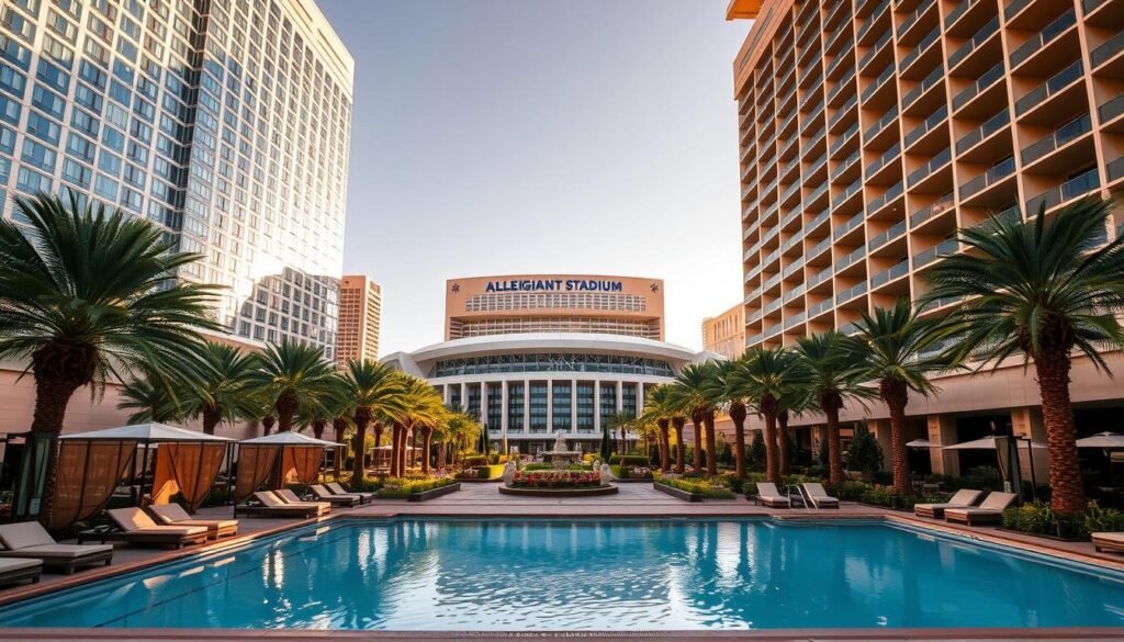 Luxury hotels near Allegiant Stadium Las Vegas