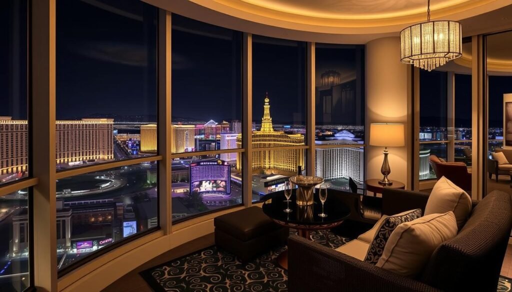 Cosmopolitan Wraparound Terrace Suite for 2026 NYE Vegas celebration