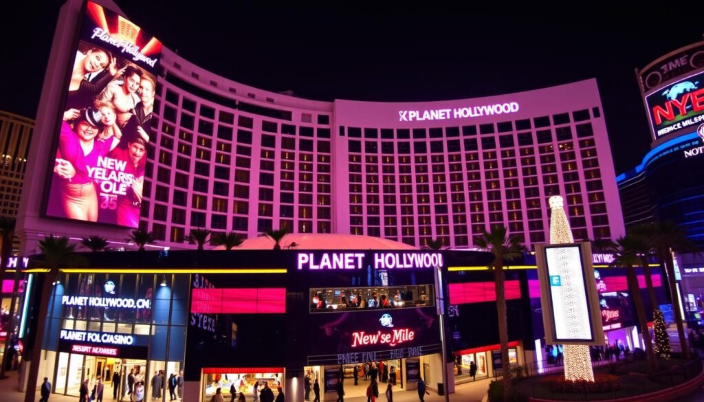 Planet Hollywood Las Vegas New Year's Eve celebration