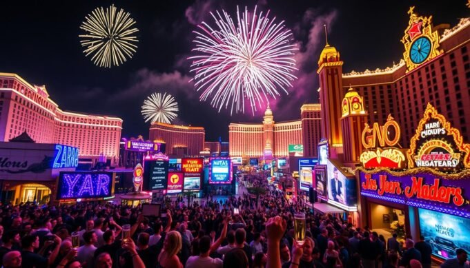 "Las Vegas hotels New Year's Eve