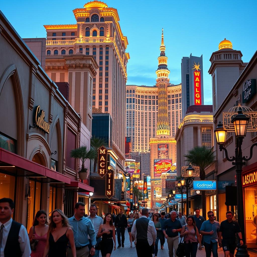 Las Vegas hotel location importance