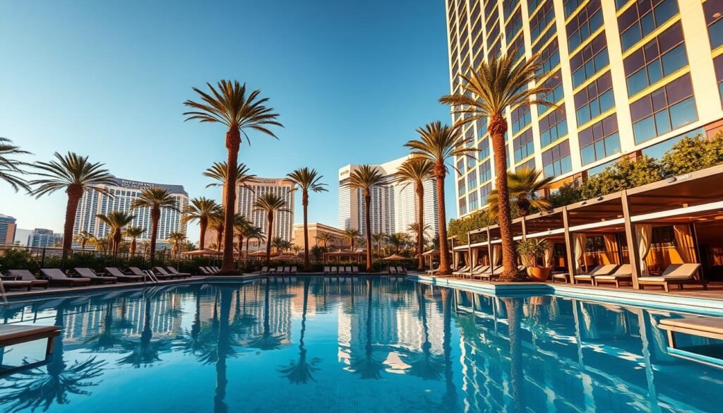 las vegas hotel pool