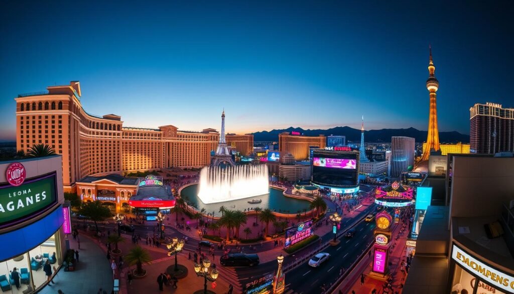 las vegas strip las vegas strip