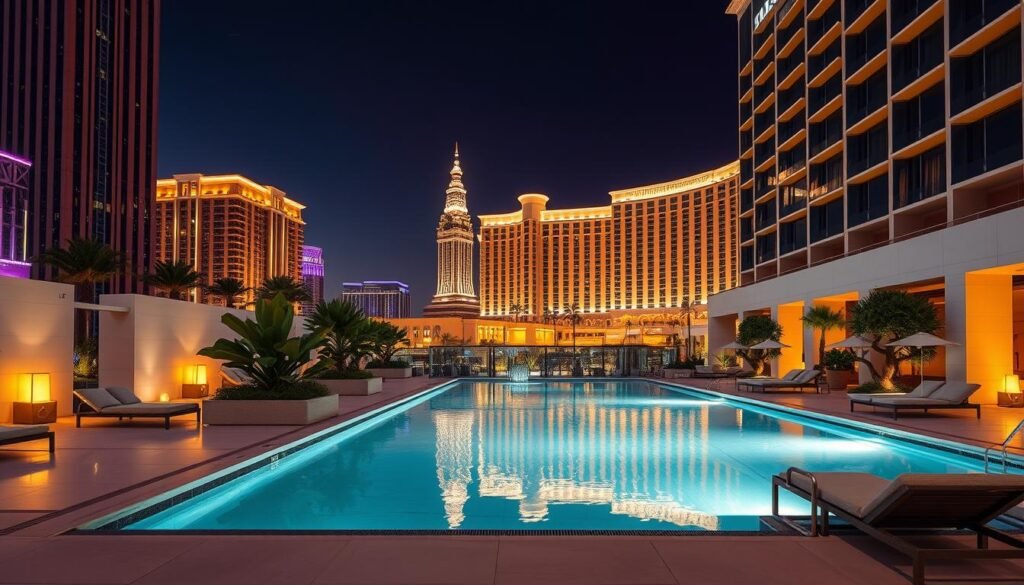 style-forward hotel pool